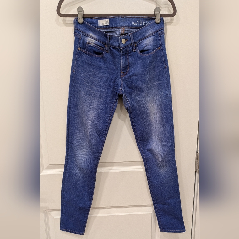 GAP Women's Saturated Blue Legging Jean